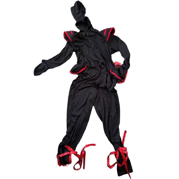 Spooktacular Creations Red Dragon Child's Ninja Halloween Costume, Large - Picture 3 of 7